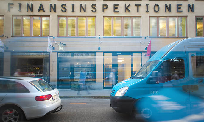 Finansinspektionen, Norrlandsgatan, Stockholm